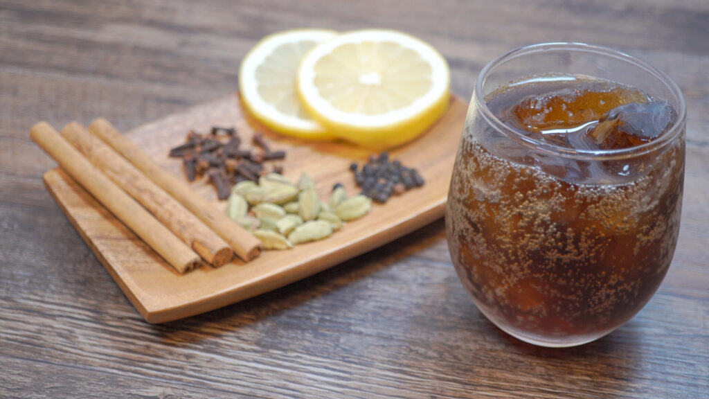 クラフトコーラとスパイス