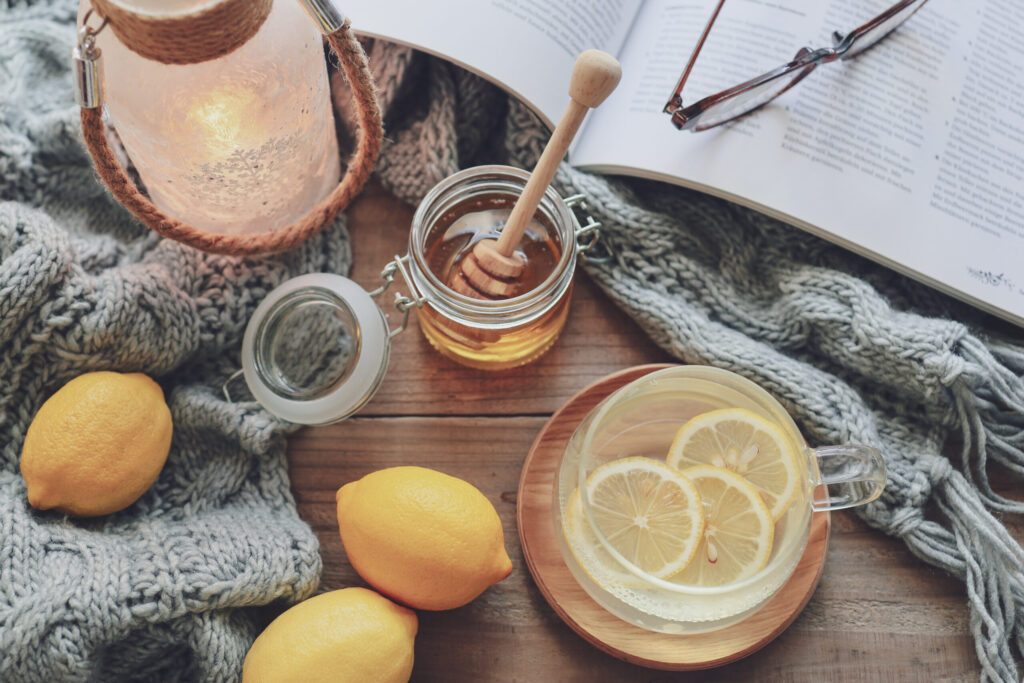 美容に良いはちみつレモン
